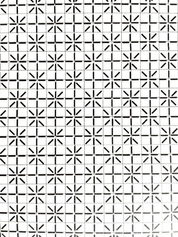 Risco Sashiko para Bordar em Papel - Imagem 3
